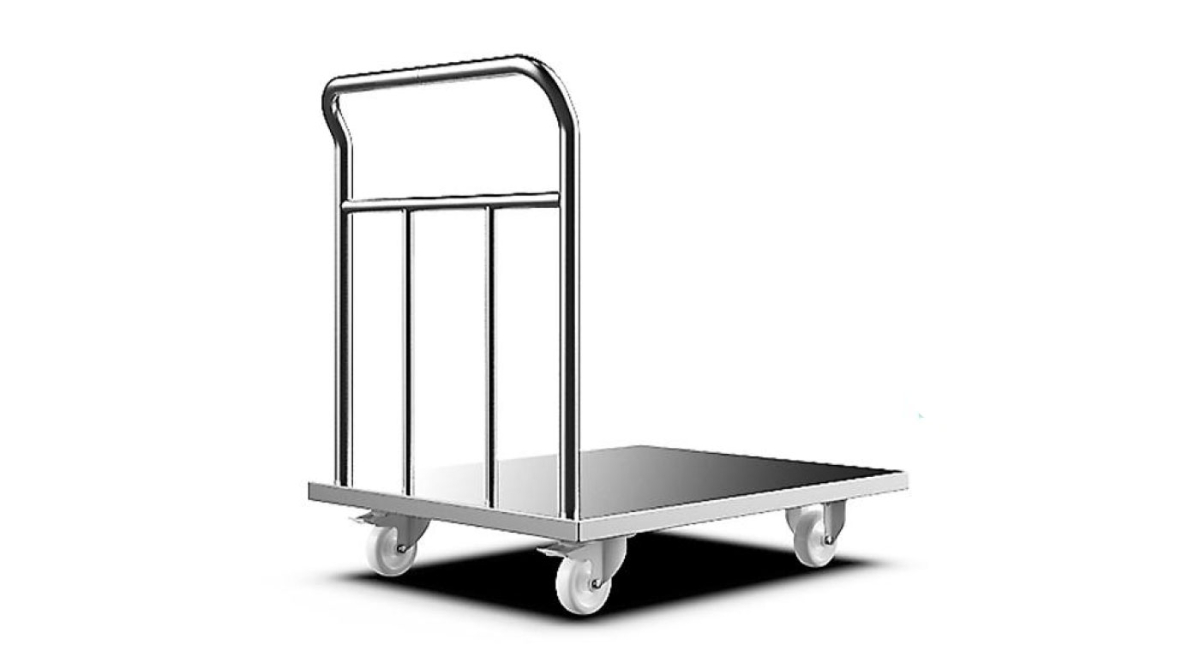 不锈钢平板推车